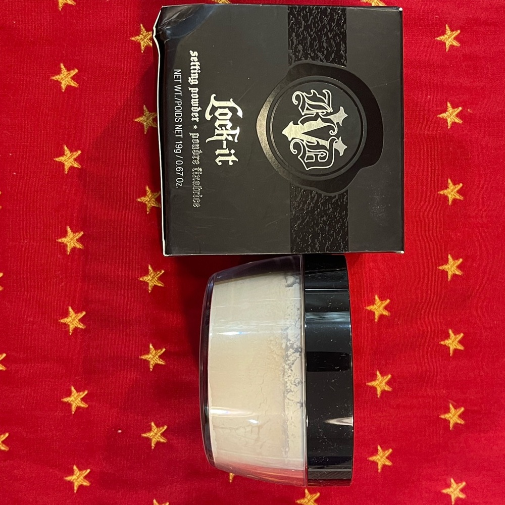 Kat Von D Lock-It Setting Powder - Cream